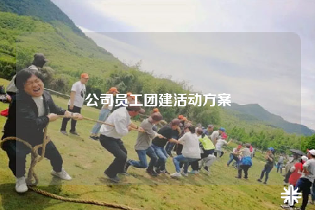 公司員工團(tuán)建活動(dòng)方案