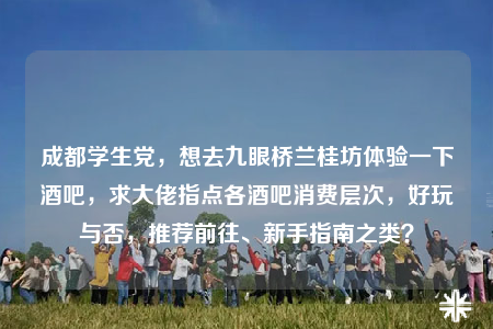 成都學(xué)生黨，想去九眼橋蘭桂坊體驗(yàn)一下酒吧，求大佬指點(diǎn)各酒吧消費(fèi)層次，好玩與否，推薦前往、新手指南之類(lèi)？