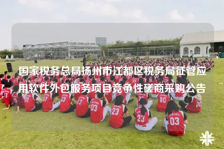 國家稅務(wù)總局揚(yáng)州市江都區(qū)稅務(wù)局征管應(yīng)用軟件外包服務(wù)項(xiàng)目競(jìng)爭(zhēng)性磋商采購公告