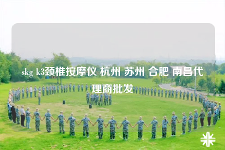 skg k3頸椎按摩儀 杭州 蘇州 合肥 南昌代理商批發(fā)
